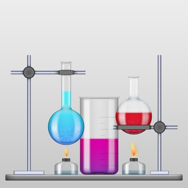 Concepto de laboratorio de ciencias realista