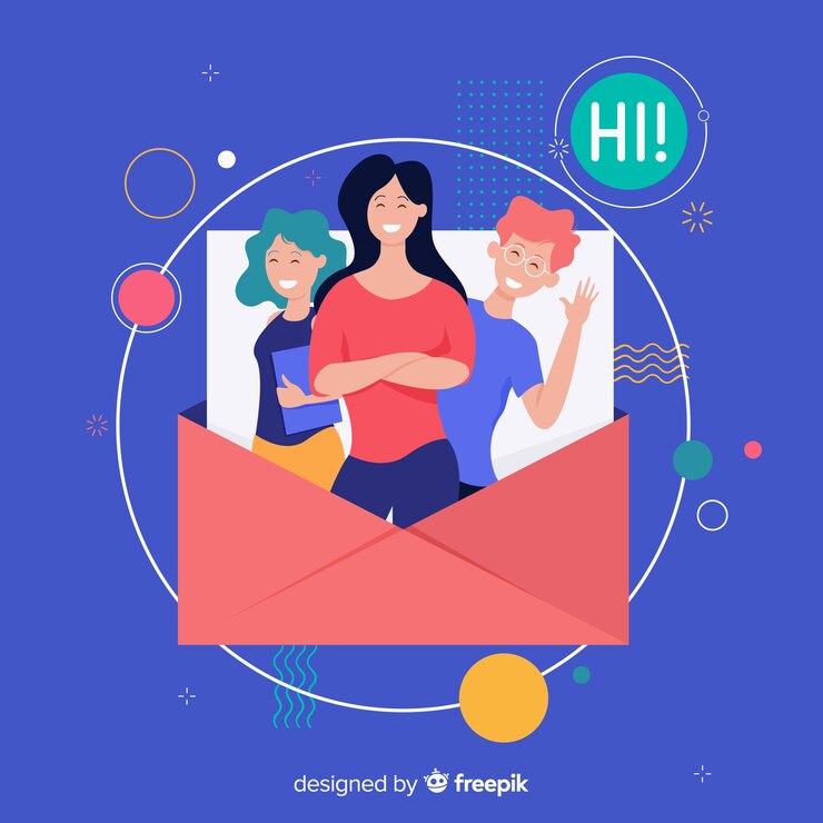 Vector gratuito concepto para landing page de contacto
