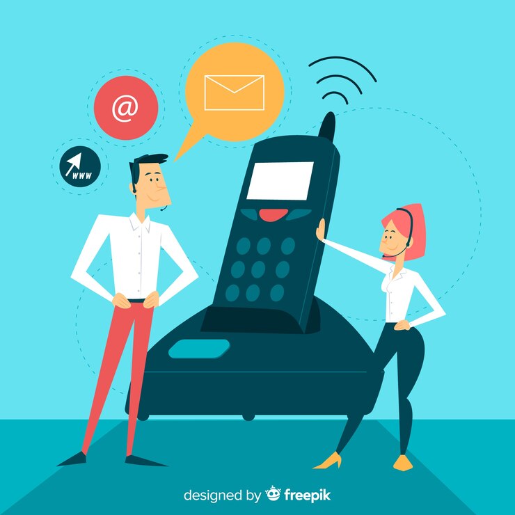 Vector gratuito concepto para landing page de contacto