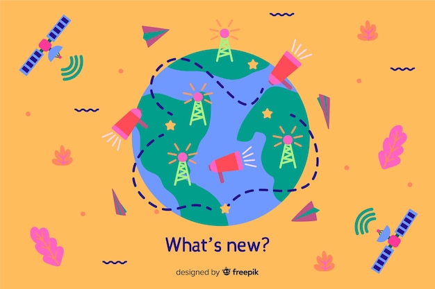 Concepto para landing page de noticias