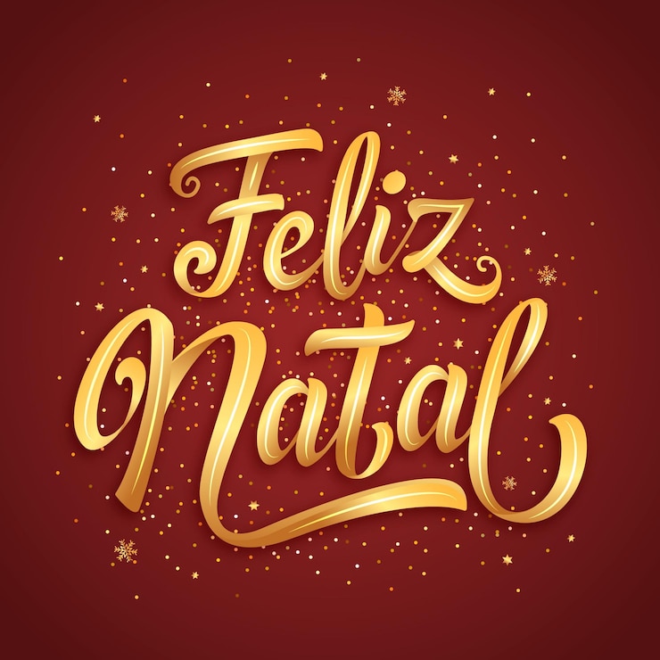 Vector gratuito concepto de letras feliz natal
