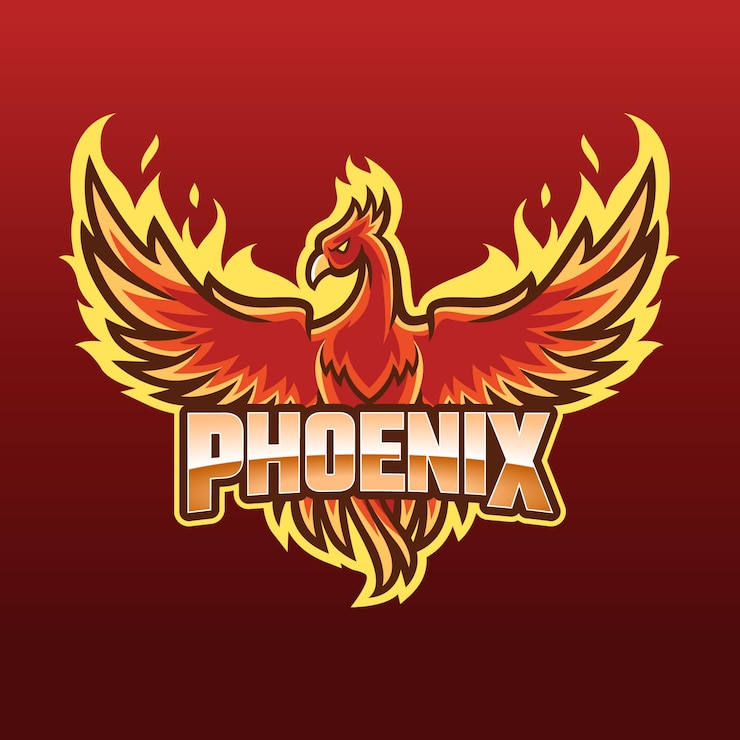 Vector gratuito concepto de logo de phoenix