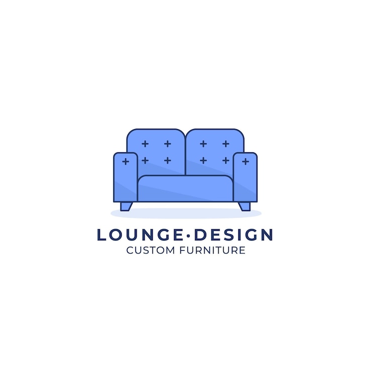 Vector gratuito concepto de logotipo de muebles