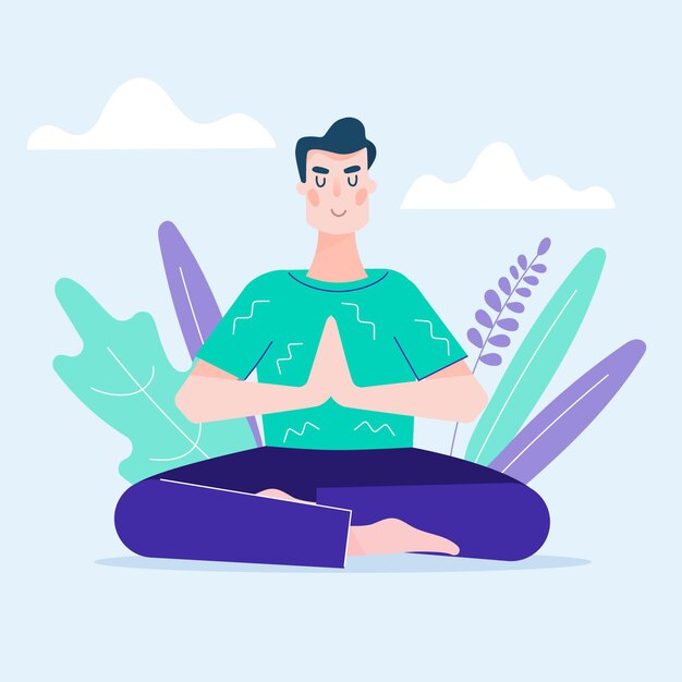 Concepto de meditación