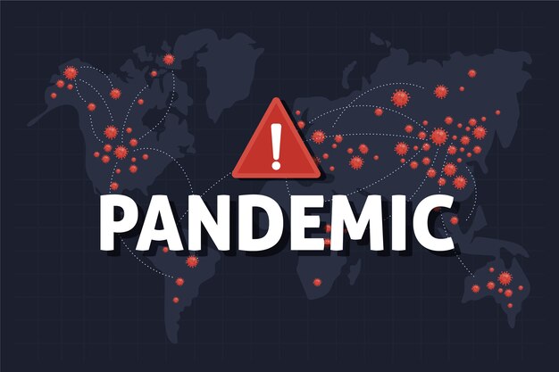 Concepto de pandemia de coronavirus