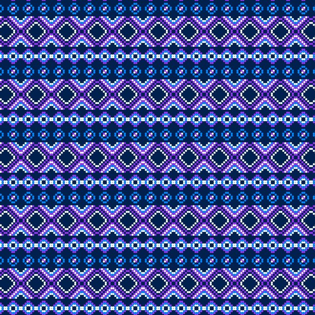 Concepto de patrón Songket