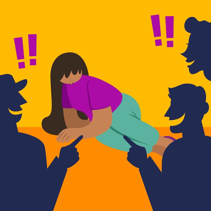 Vector gratuito concepto de racismo ilustrado