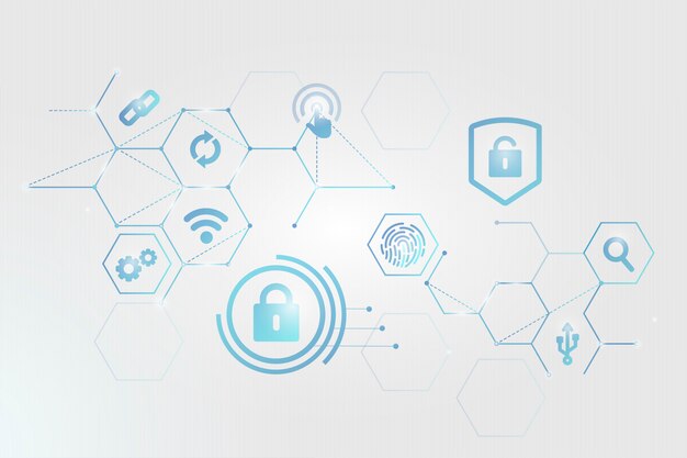 Concepto de seguridad cibernética