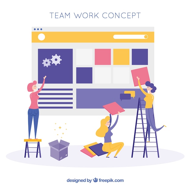 Concepto de teamwork