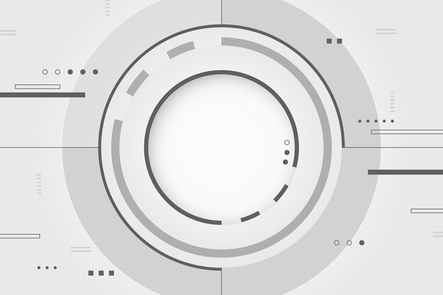 Concepto de tecnología blanca para el fondo