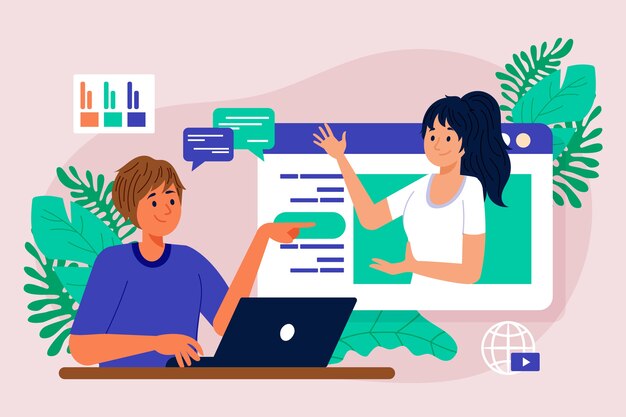 Concepto de teletrabajo