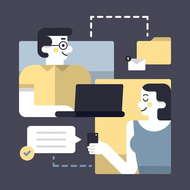 Concepto de teletrabajo