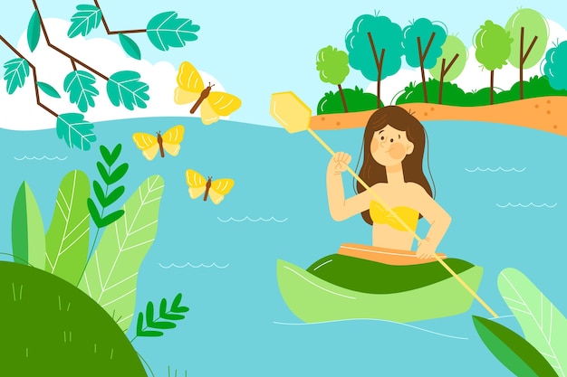 Concepto de turismo ecológico