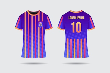 Vectores e ilustraciones de Uniforme futbol para descargar gratis |