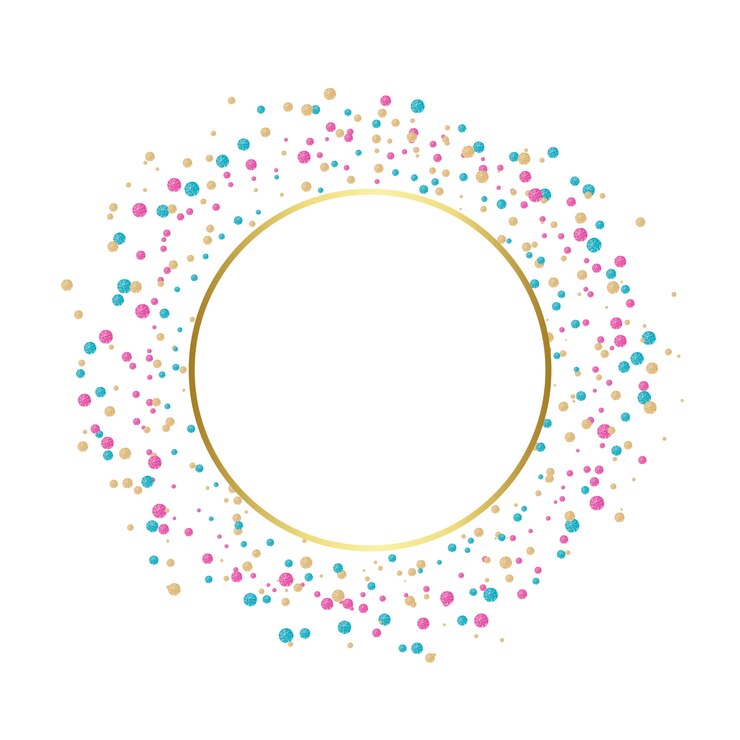 Vector gratuito confeti colorido diseño de celebración