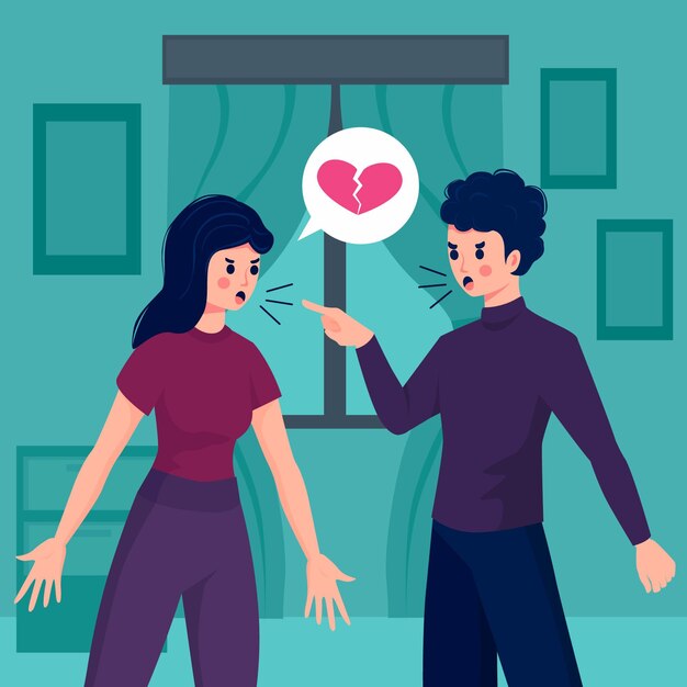 Conflictos de pareja en concepto de relación