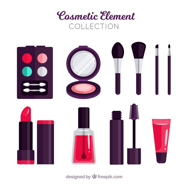 Conjunto de accesorios de belleza