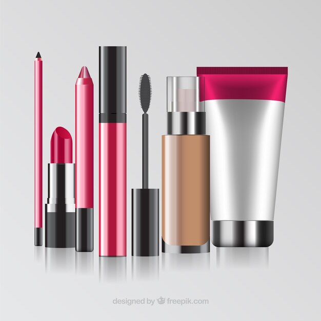 Conjunto de accesorios de belleza