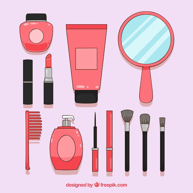 Conjunto de accesorios de belleza