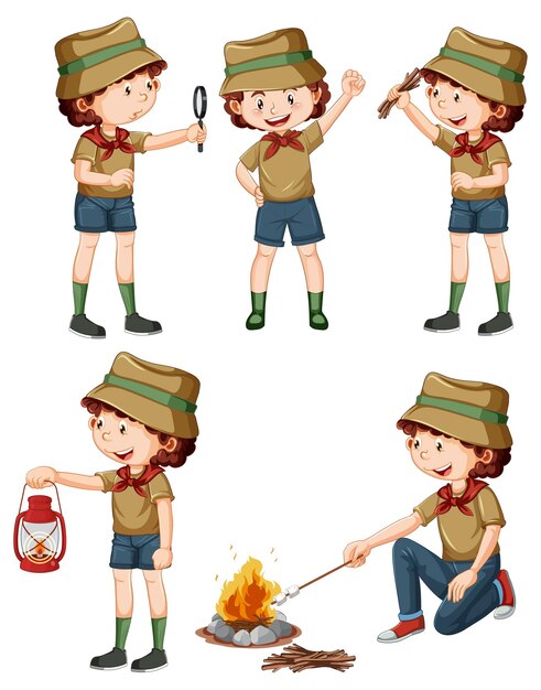 Conjunto de Camping Infantil
