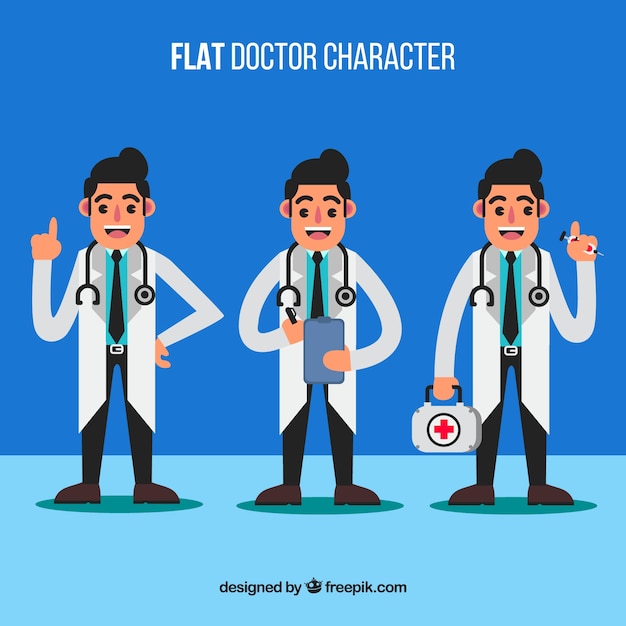Conjunto de caracteres de doctor
