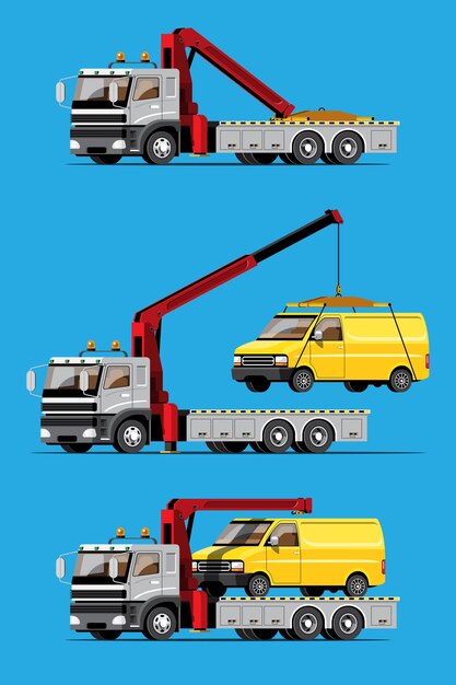 Conjunto de coches de remolque