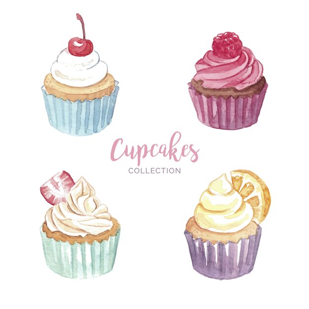 Conjunto de cupcakes