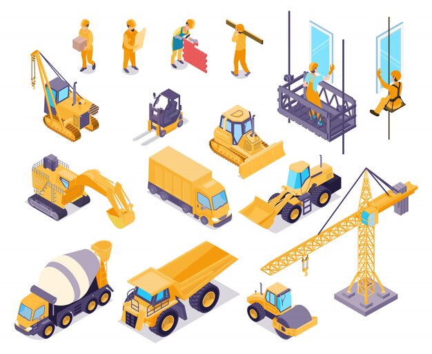 Conjunto de elementos de construcción