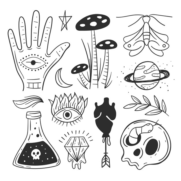 Conjunto de elementos esotéricos