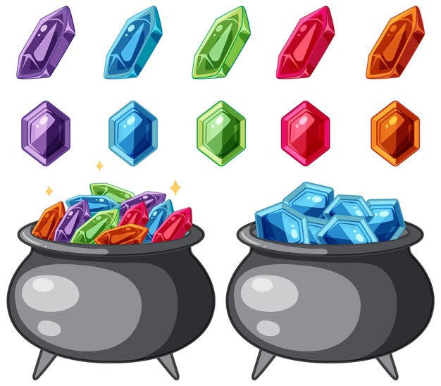Conjunto de elementos del juego.