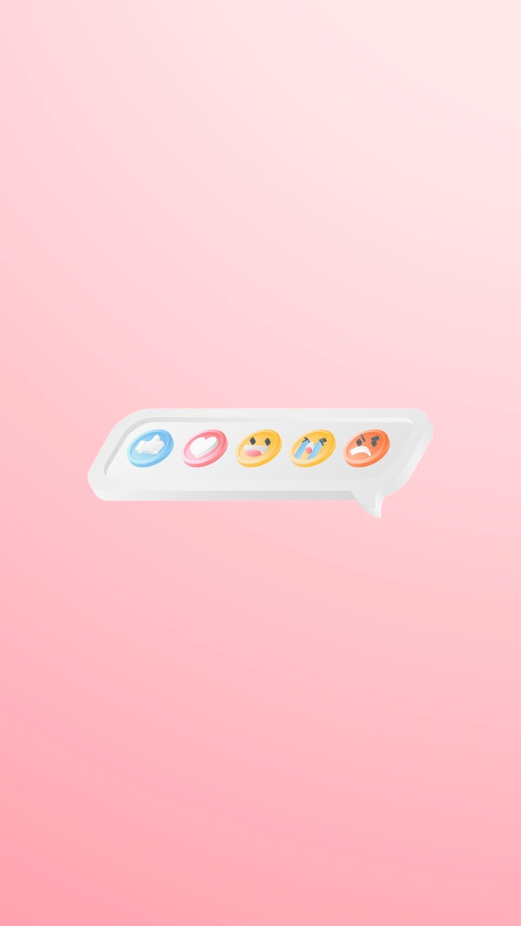 Vector gratuito conjunto de emoticonos vector de fondo de pantalla de teléfono móvil