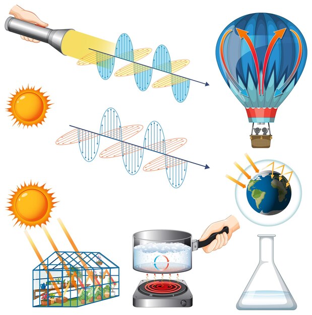 Conjunto de equipos necesarios para el experimento científico.