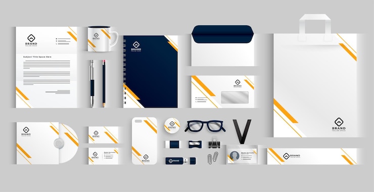 Vector gratuito conjunto de estandartes corporativos abstractos para la promoción de negocios