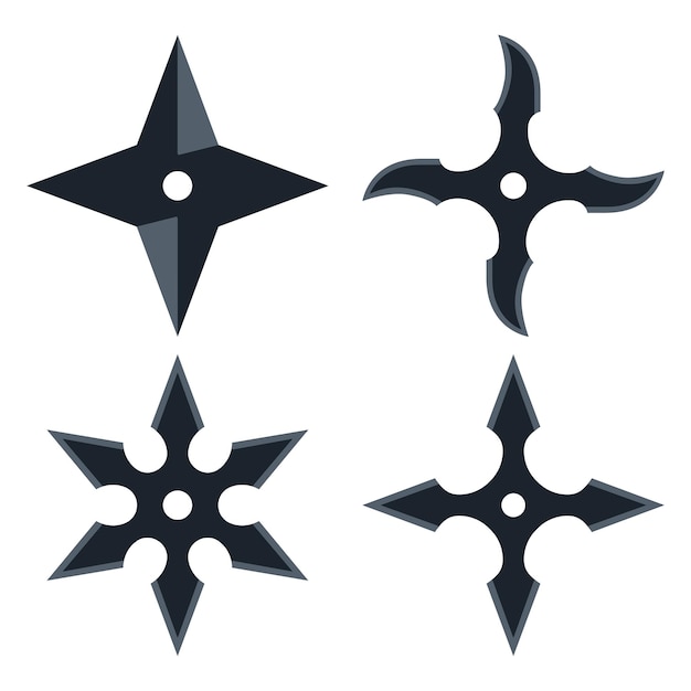 Conjunto de estrellas ninja