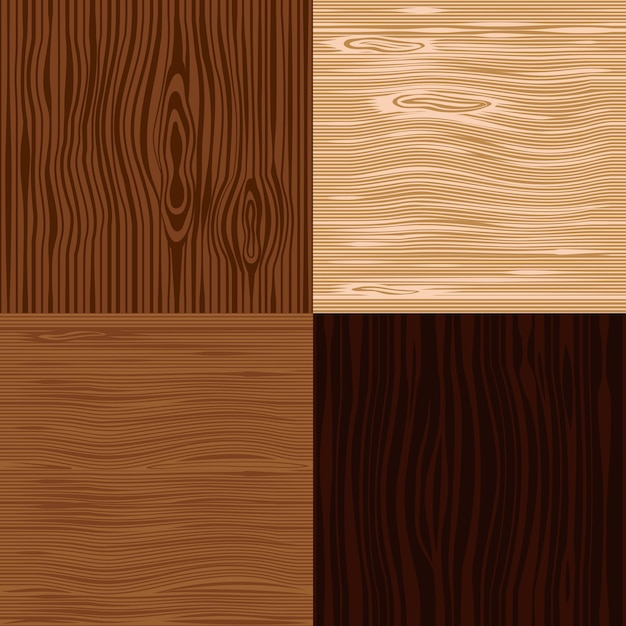 Conjunto de fondos de textura de madera.