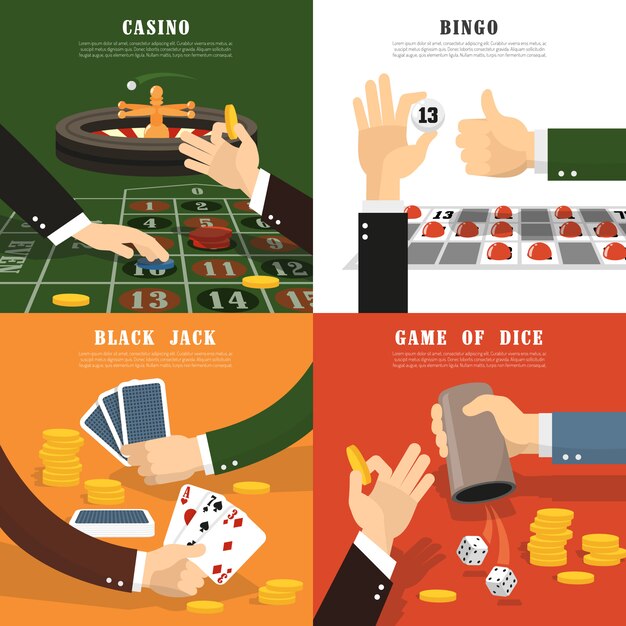 Conjunto de iconos de concepto ganador