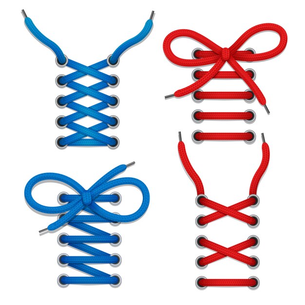 Conjunto de iconos de encaje
