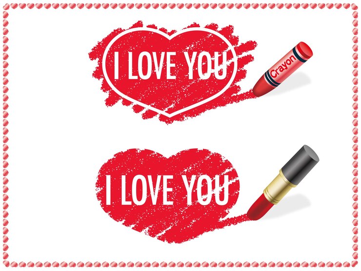 Vector gratuito conjunto de iconos de vector de día de san valentín aislado en un fondo blanco.