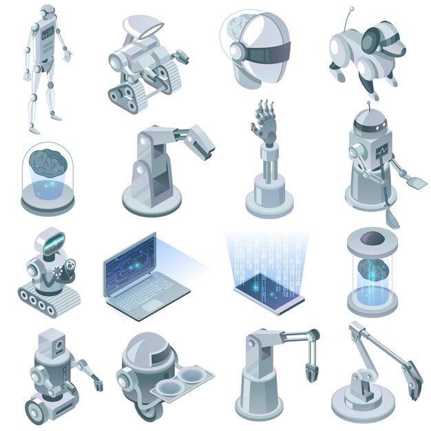 Conjunto isométrico de inteligencia artificial
