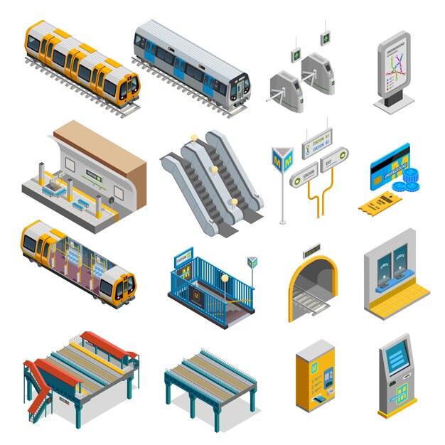 Conjunto isométrico subterráneo