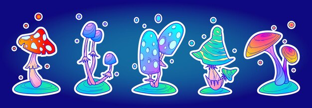Conjunto de pegatinas de setas de setas