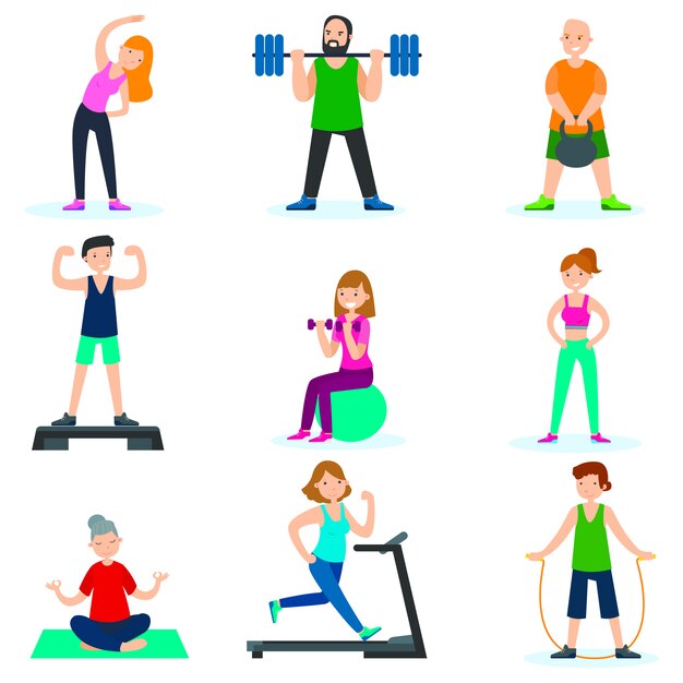 Conjunto de personas de entrenamiento