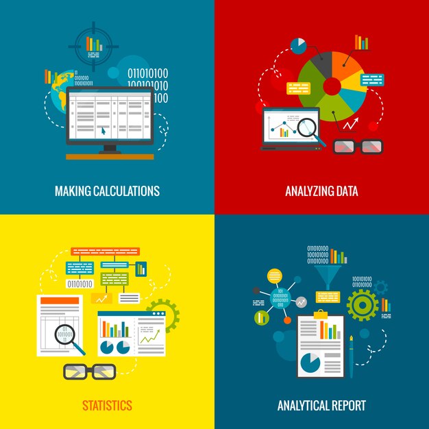 Conjunto plano de análisis de datos