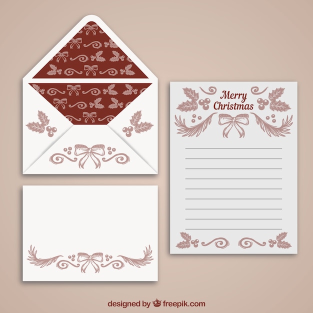 riesgo tornado preocupación Conjunto de plantillas de sobres y de carta en estilo vintage | Vector  Gratis