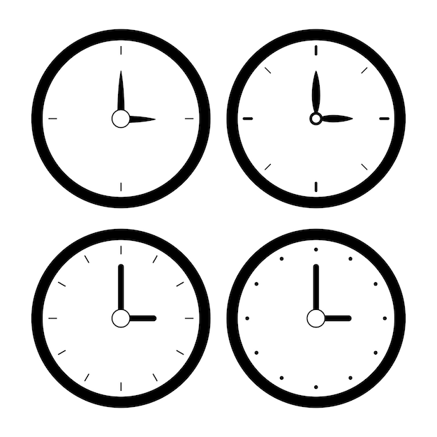 Conjunto de relojes