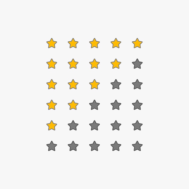 conjunto de símbolos de clasificación de estrellas