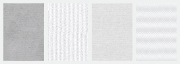 Vector gratuito conjunto de textura de papel abstracto