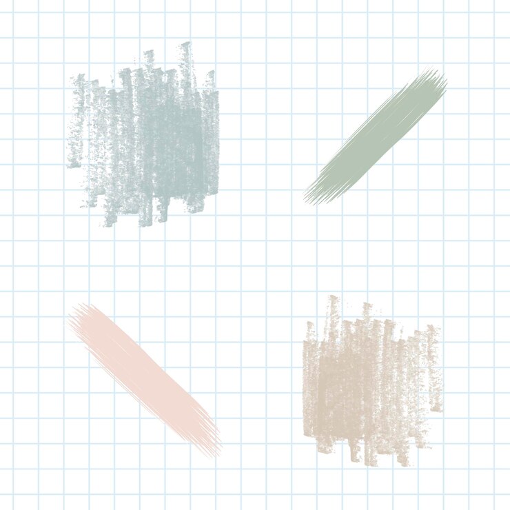 Vector gratuito conjunto de textura de trazo de acuarela y crayón vector