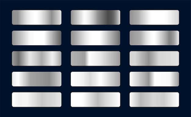 conjunto de texturas de color gris modernas póster para presentación