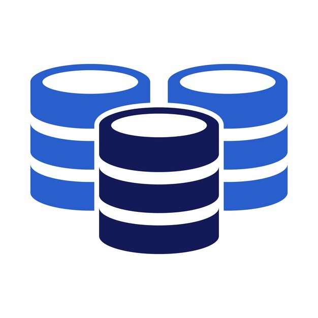 Conjunto de tres bases de datos